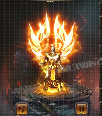 神魔火龙甲动态衣服素材