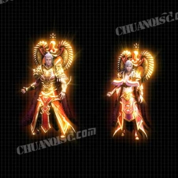 九尾剑士神甲素材